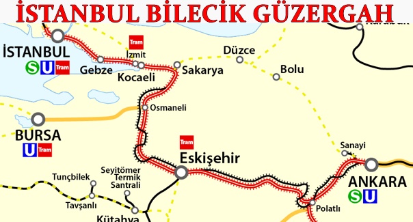 İstanbul Bilecik Tren