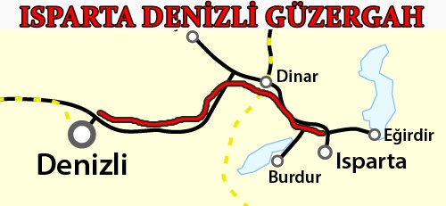 Isparta Denizli Tren