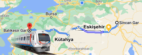 Balıkesir Sincan TRen