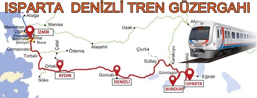 Denizli Isparta Tren