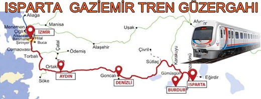 Isparta Gaziemir Tren