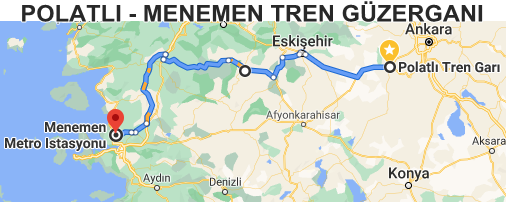 menemen polatlı tren