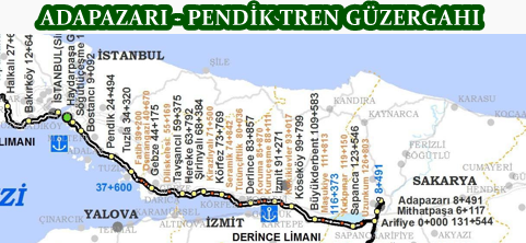 Pendik Adapazarı Tren