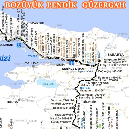 Bozuyuk Pendik Tren