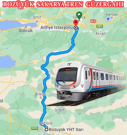 Bozüyük Sakarya Tren