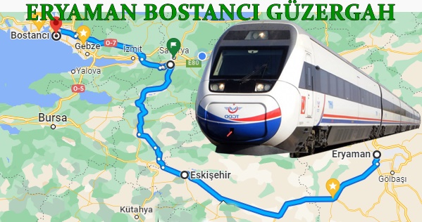 Eryaman Bostancı Tren