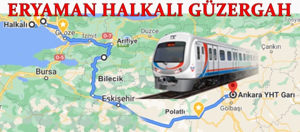 Eryaman Halkalı Tren