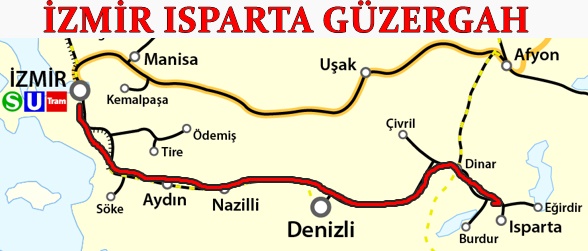 İzmir Isparta Tren