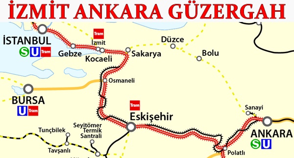 İzmit Ankara Tren