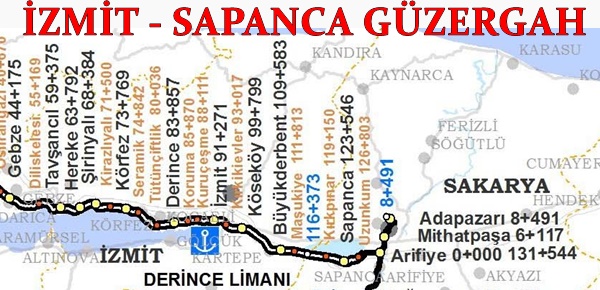 İzmit Sapanca Tren