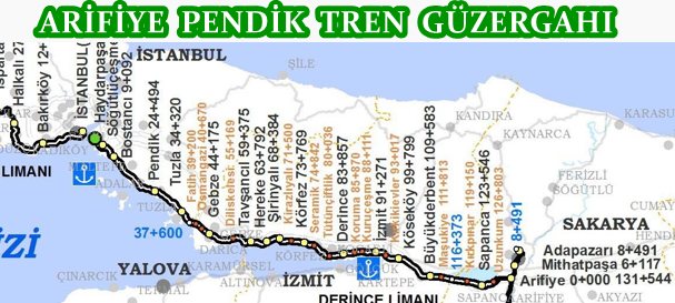 Arifiye Pendik Tren