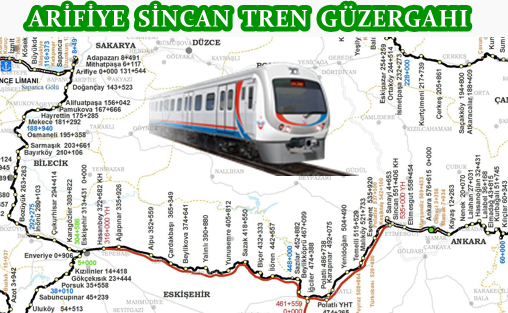 Sakarya Arifiye Sincan güzergah