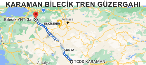 Bilecik Karaman TRen