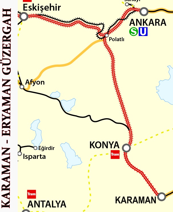 Karaman Eryaman Tren