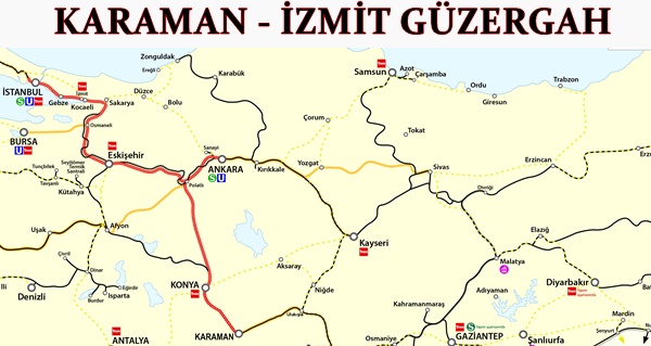 Karaman İzmit TRen