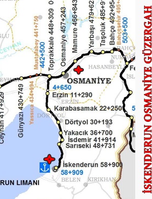 Osmaniye İskenderun Tren