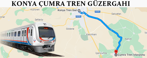 Çumra Konya Güzergah