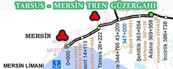 Tarsus Mersin Tren 