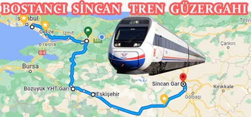 Bostancı Sincan Tren