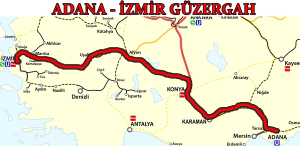 Adana İzmir Tren
