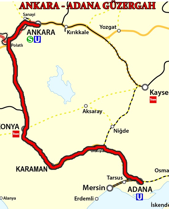 Ankara Adana Tren