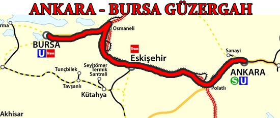 Ankara Bursa Tren