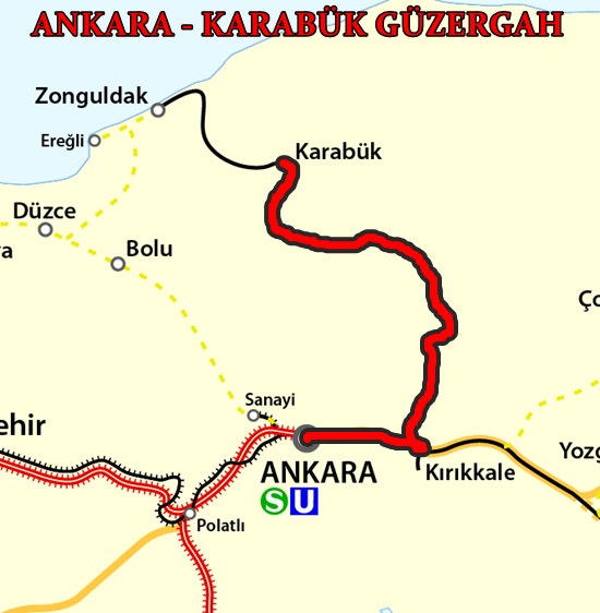 Ankara Karabük Tren