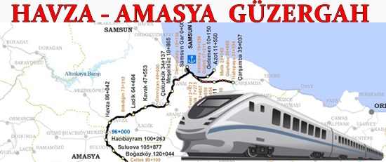 Havza Amasya Tren