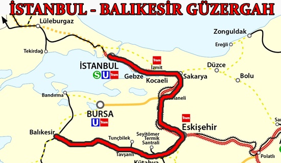 İstanbul Balıkesir Tren