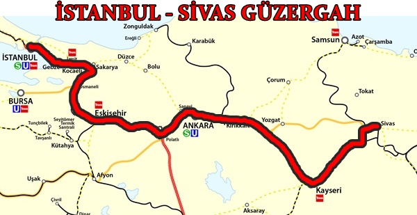 İstanbul Sivas Tren