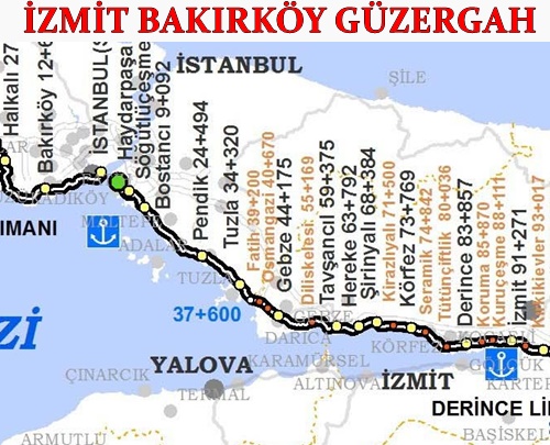 İzmit Bakırköy Tren