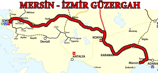 Mersin İzmir Tren
