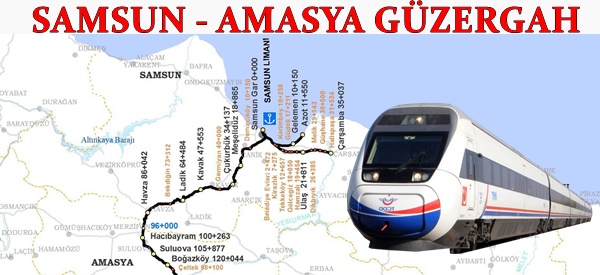 Samsun Amasya Tren