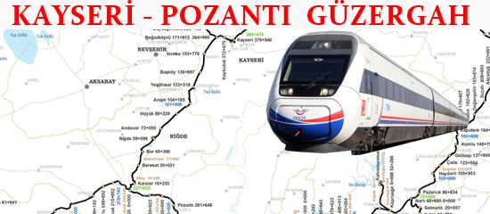 Kayseri Pozantı Güzergah