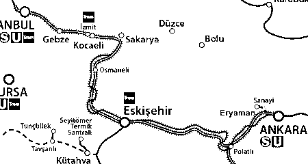 sakarya eryaman güzergah