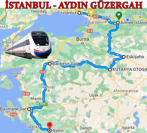 İstanbul Aydın Güzergah