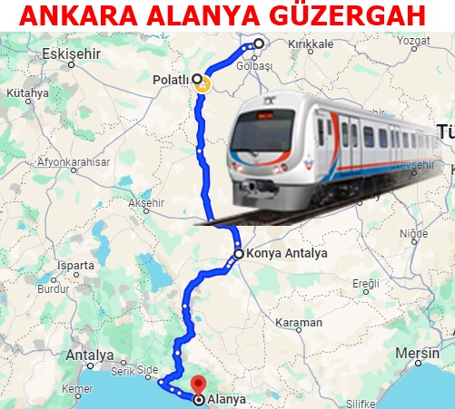 Güzergah Ankara Alanya