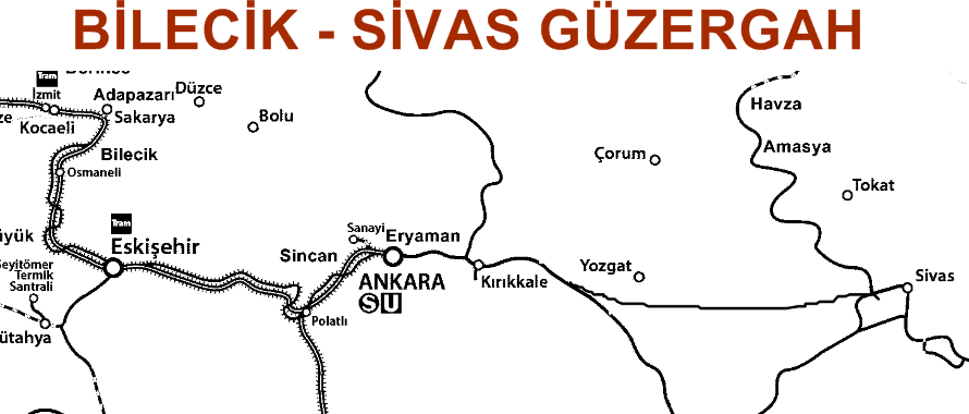 Blecik Sivas Güzergah